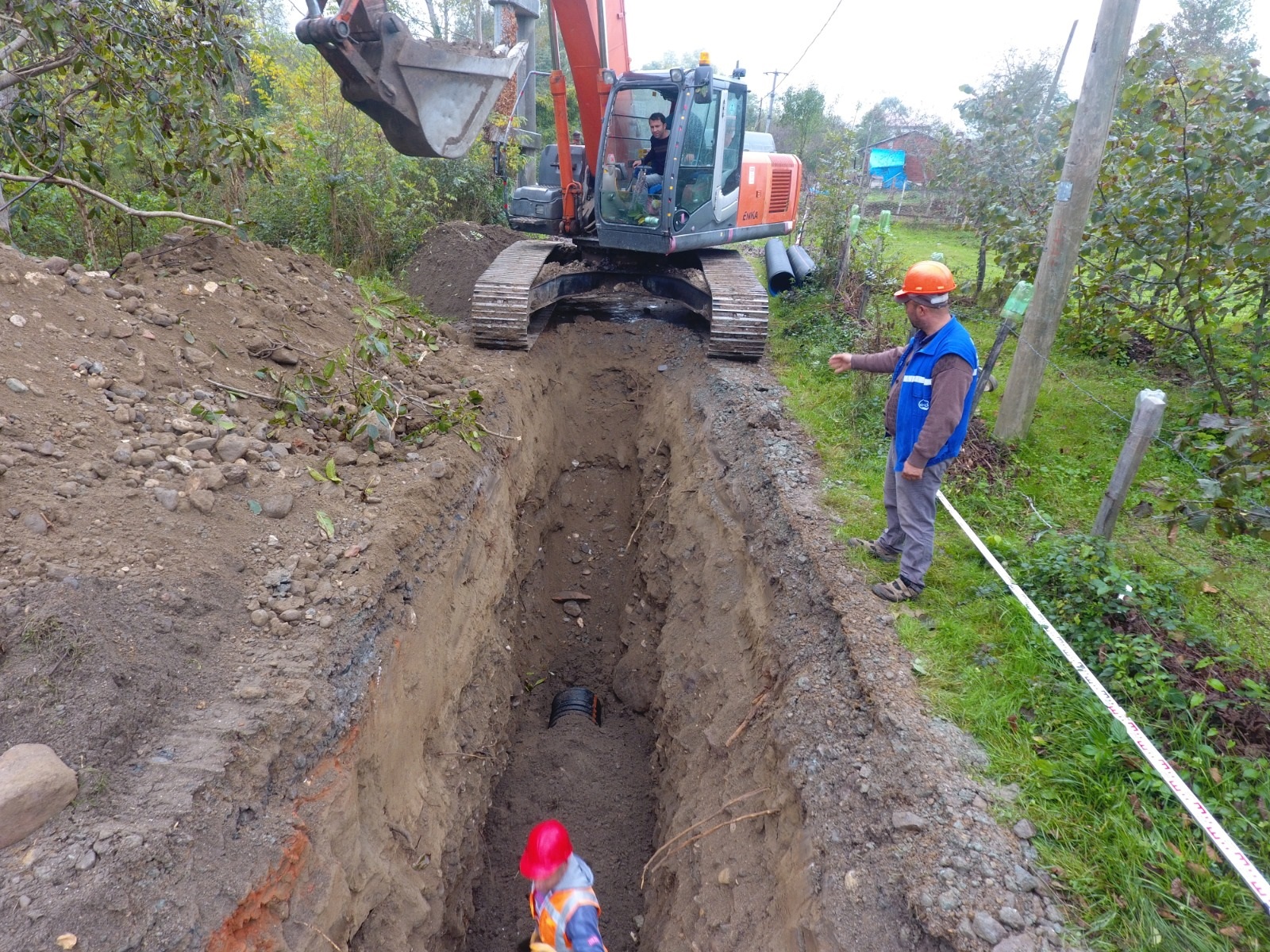 KARACAÖMER’İN ALTYAPISI SİL BAŞTAN